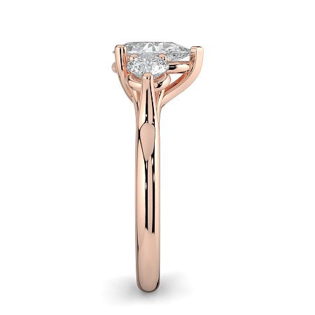 Dalia 3 Stones Round