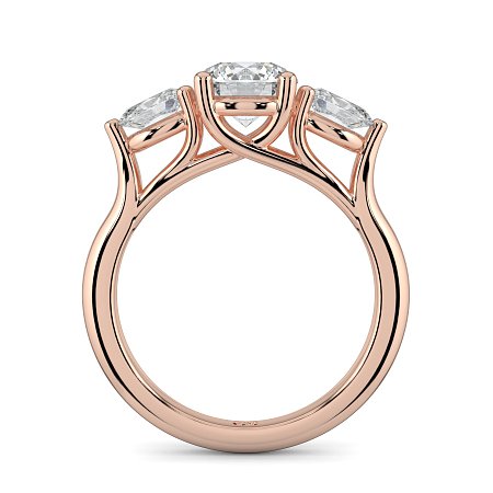 Dalia 3 Stones Oval