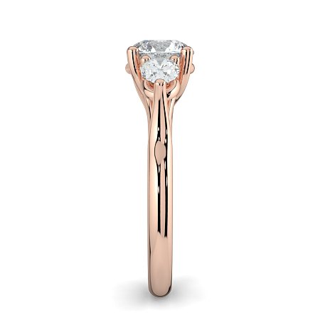 Dalia 3 Stones Oval