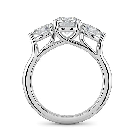 Dalia 3 Stones Oval
