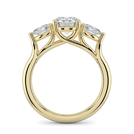 Dalia 3 Stones Oval