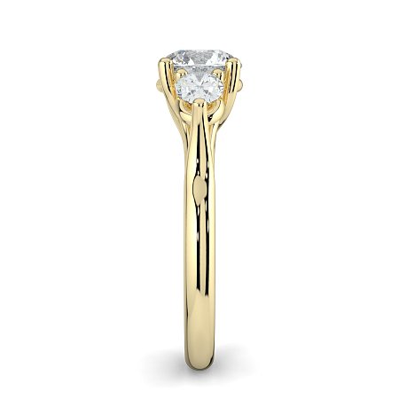 Dalia 3 Stones Oval