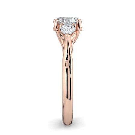 Dalia 3 Stones Pear