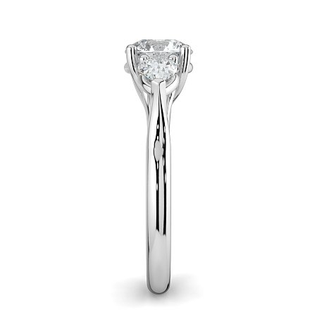Dalia 3 Stones Pear