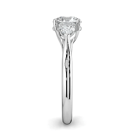 Dalia 1ct Pear IGI LG 3 Stones