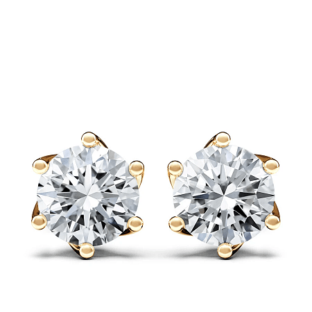 Rene 6 Claw Earrings