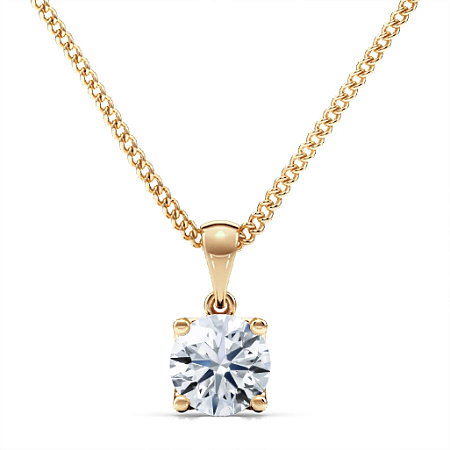 Tulip Claw Set Pendant
