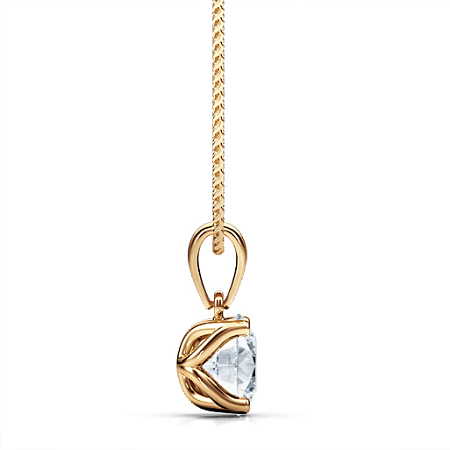 Tulip Claw Set Pendant