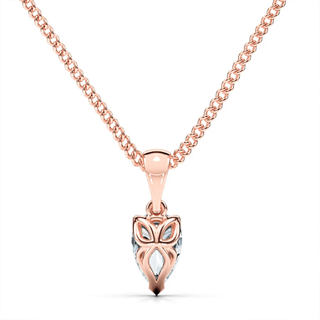 Tulip Claw Set Pendant