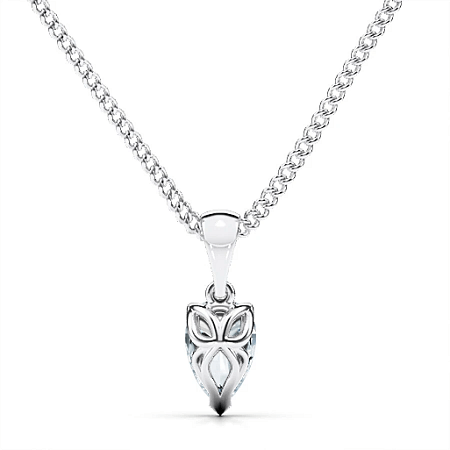 Tulip Claw Set Pendant