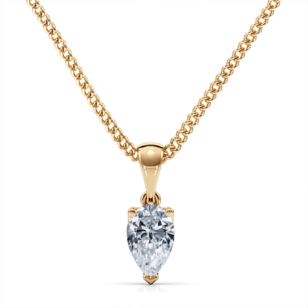 Tulip Claw Set Pendant