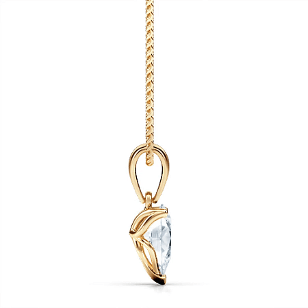 Tulip Claw Set Pendant
