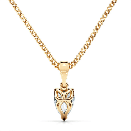 Tulip Claw Set Pendant