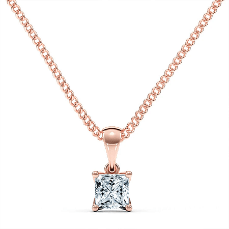 Tulip Claw Set Pendant