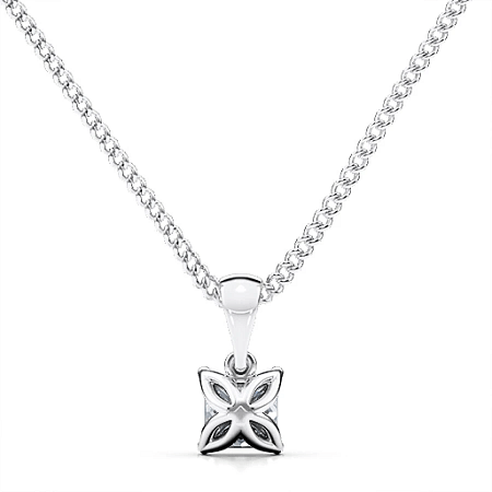 Tulip Claw Set Pendant