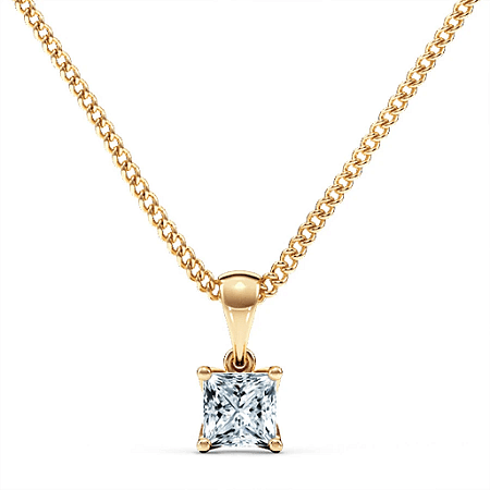 Tulip Claw Set Pendant