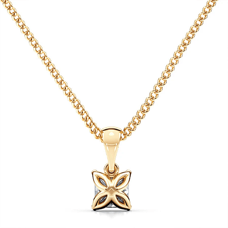 Tulip Claw Set Pendant