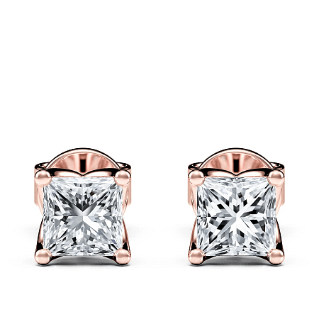 Tulip Claw Set Earrings