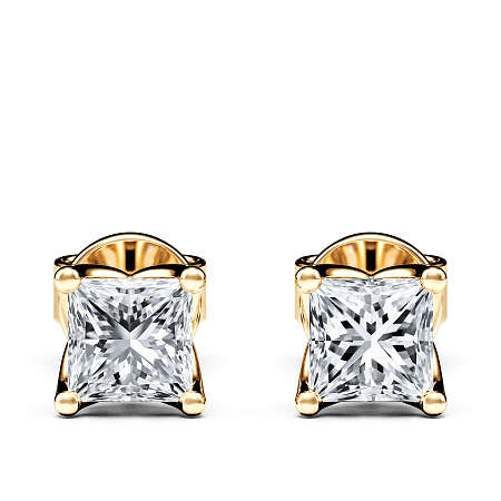 Tulip Claw Set Earrings