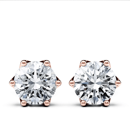 Tulip Claw Set Earrings