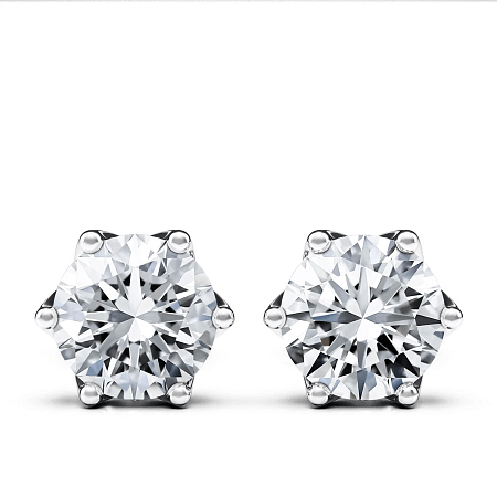 Tulip Claw Set Earrings