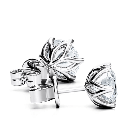 Tulip Claw Set Earrings