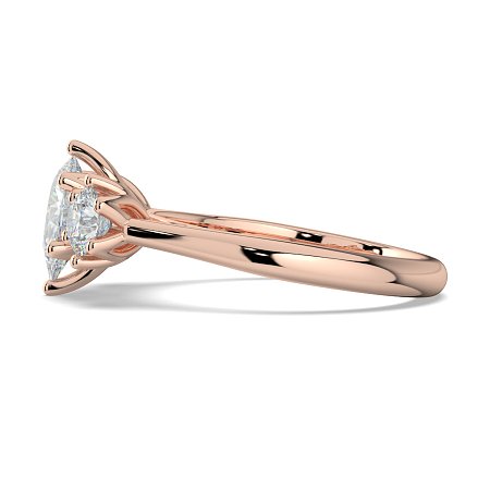 Tulip 3 Stones Round