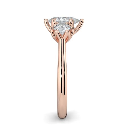 Tulip 3 Stones Round