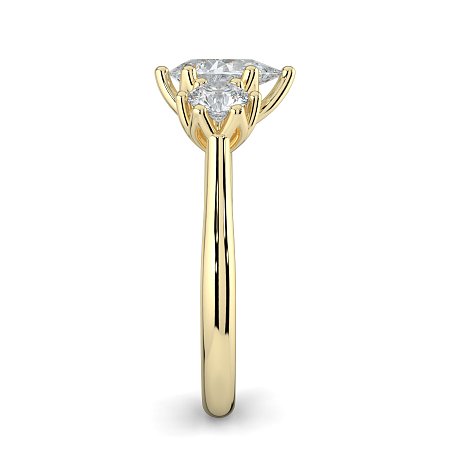 Tulip 3 Stones Round