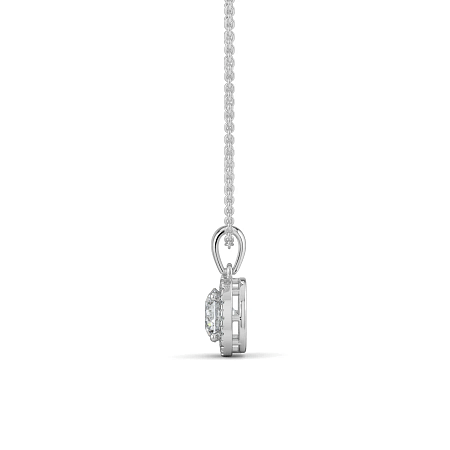 Angeli Halo Claw Set Pendant