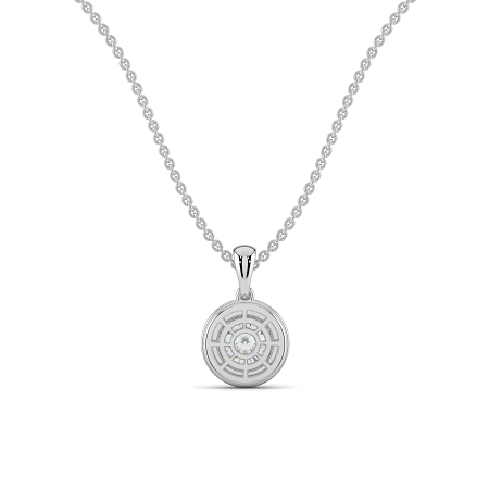 Angeli Halo Claw Set Pendant