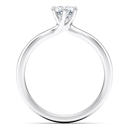 Petite Rene Solitaire Engagement Ring