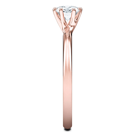 Petite Rene Solitaire Engagement Ring