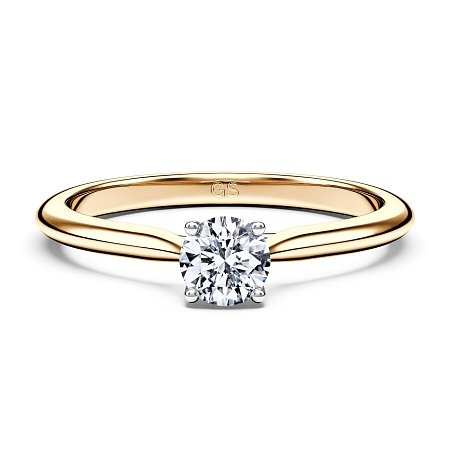 Petite Dalia Diamond Engagement Ring