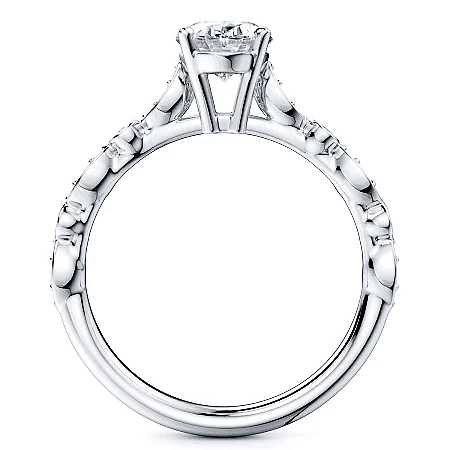 Cathedral Marquise shaped Ring