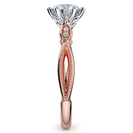 Tulip petal split 16rbc.09cts