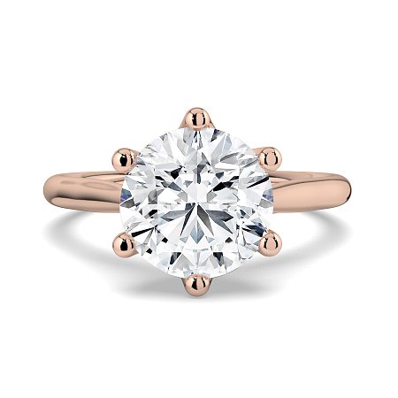 Dalia 6 Shared Claws Engagement Ring