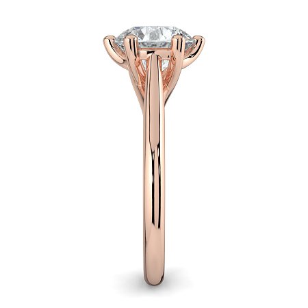 Dalia 6 Shared Claws Engagement Ring