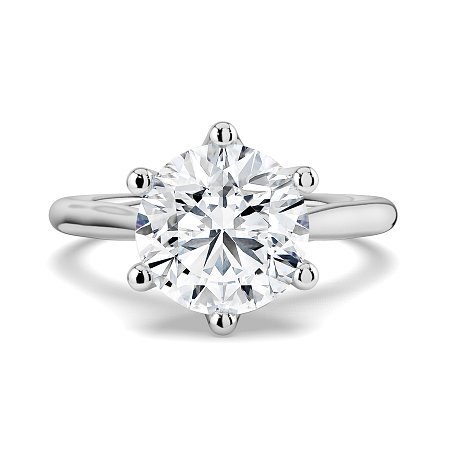 Dalia 6 Shared Claws Engagement Ring