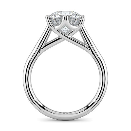 Dalia 6 Shared Claws Engagement Ring