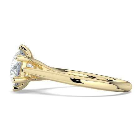 Dalia 6 Shared Claws Engagement Ring