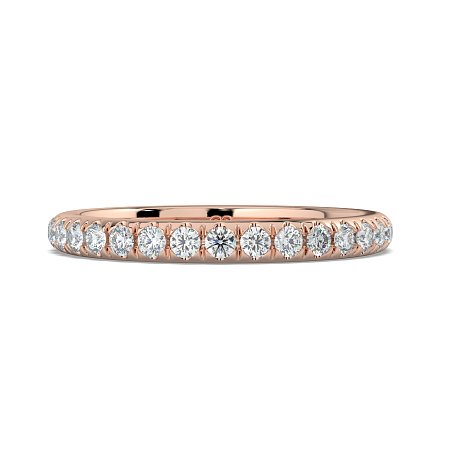 Angeli Vintage Claw Set Wedding Ring