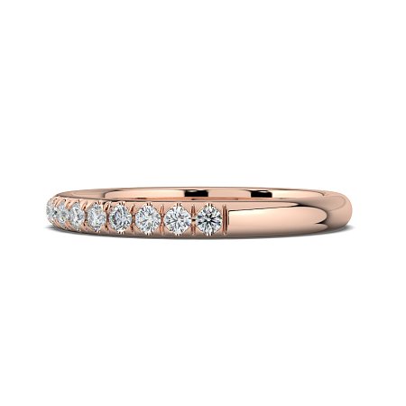 Angeli Vintage Claw Set Wedding Ring