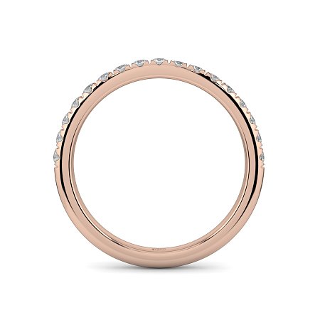 Angeli Vintage Claw Set Wedding Ring