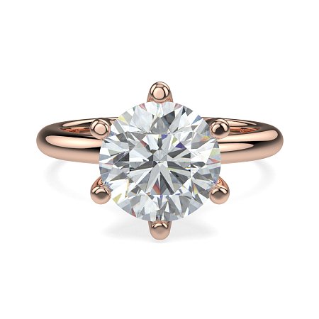 Rene 6 Claw Engagement Ring