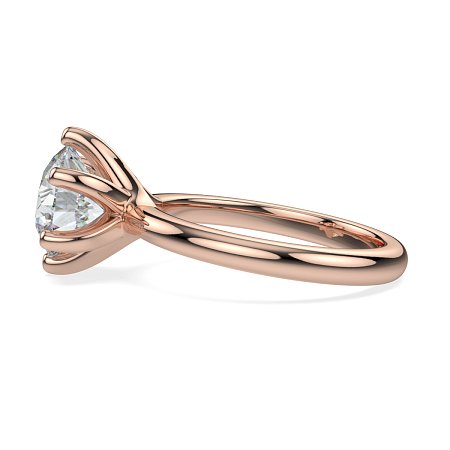 Rene 6 Claw Engagement Ring