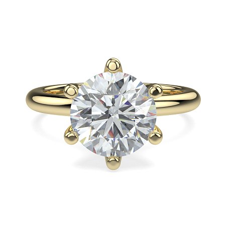 Rene 6 Claw Engagement Ring