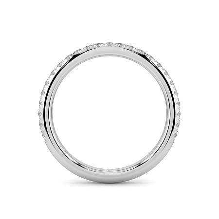 Rene Straight Wedding Ring with Natural Diamonds 0.2ct Total Weight