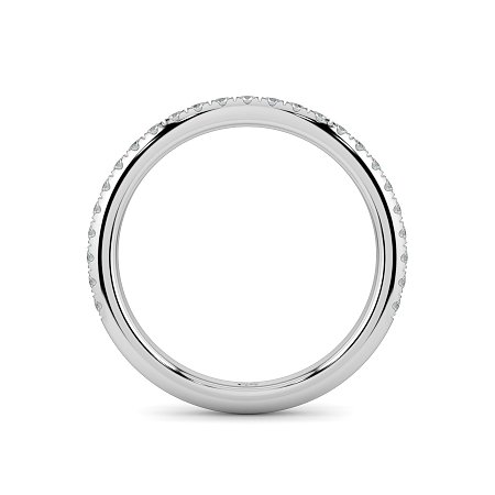 Rene Straight Claw Set Wedding Ring