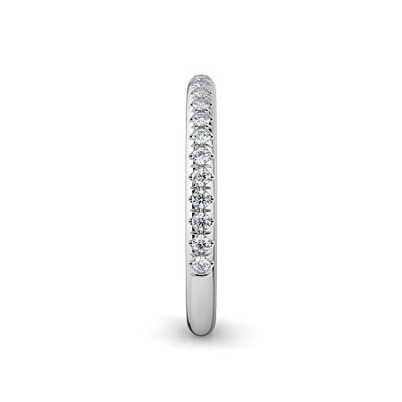 Rene Straight Claw Set Wedding Ring